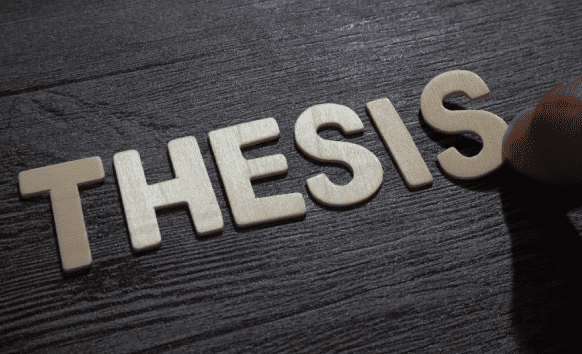 The word thesis written on screen, highlighting high-quality academic translation services for research papers and theses. The word thesis written on screen, highlighting high-quality academic translation services for research papers and theses.