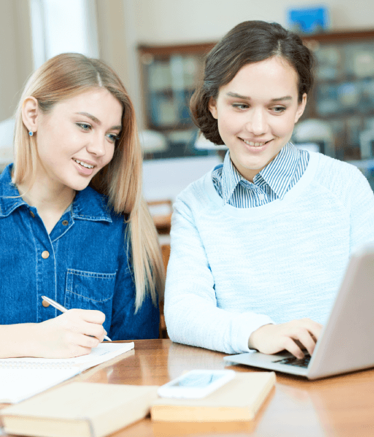 Students using the Phoenix translation service to ensure accurate GPA conversion for a foreign university.