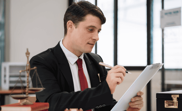 Customer receiving accurate affidavit translation services to ensure clarity and effective communication in legal agreements.