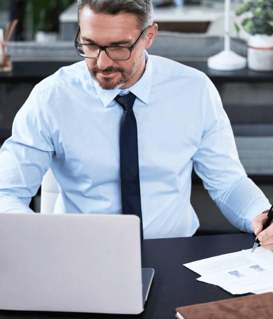 A translator working with social workers and child advocates to ensure adoption documents are accurately translated. A translator working with social workers and child advocates to ensure adoption documents are accurately translated.