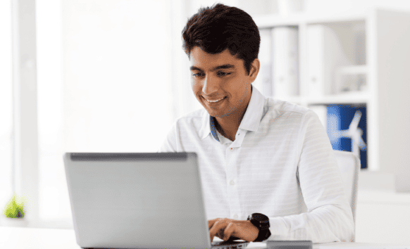 Customer benefits from reliable Dallas proofreading services, ensuring accuracy at affordable rates.