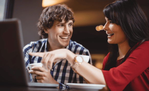 A customers enjoying affordable French translation services without sacrificing quality or accuracy for business or legal use.