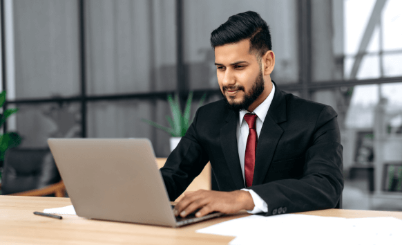 Customer uses Blockchain translation services for industries such as finance and real estate to communicate information.