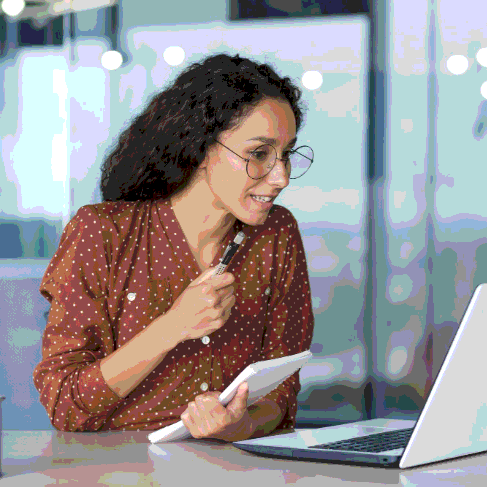 A compliance reviewer checks regulated terminology and labels on a public health survey using certified Survey Translation.
