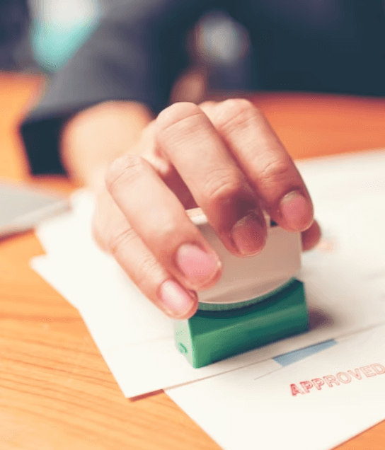 A translated and certified document provided by the translation agency in Cape Coral is accepted by the USCIS officer.