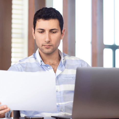 Client receiving trusted and top-certified translation in Springfield, with accurate document translations and reliability.