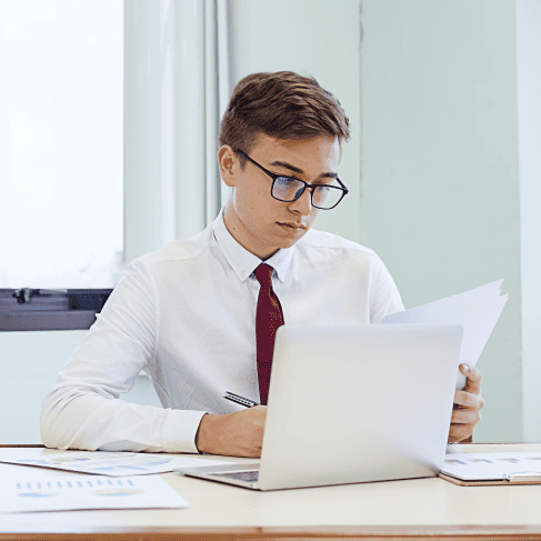 Translator offering certified translation services for affidavits and transcripts, ensuring timely, accurate delivery.