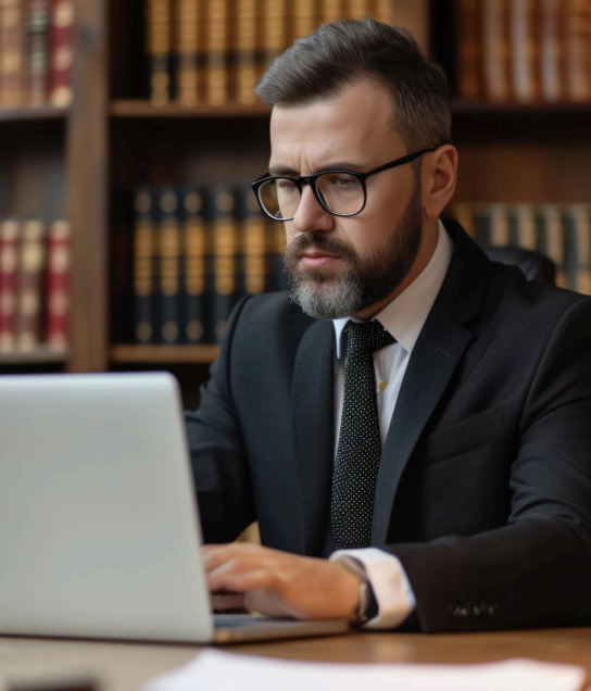 A legal editor compares a bilingual settlement agreement, using Agreement Translation Services to keep clauses clear.