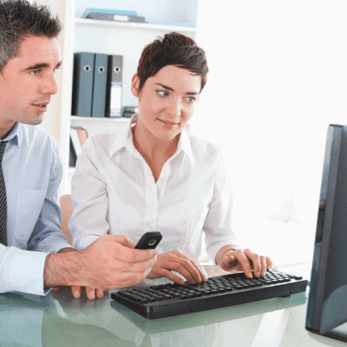 Customers benefiting from multilingual translation services in Columbia ensuring smooth international communication.