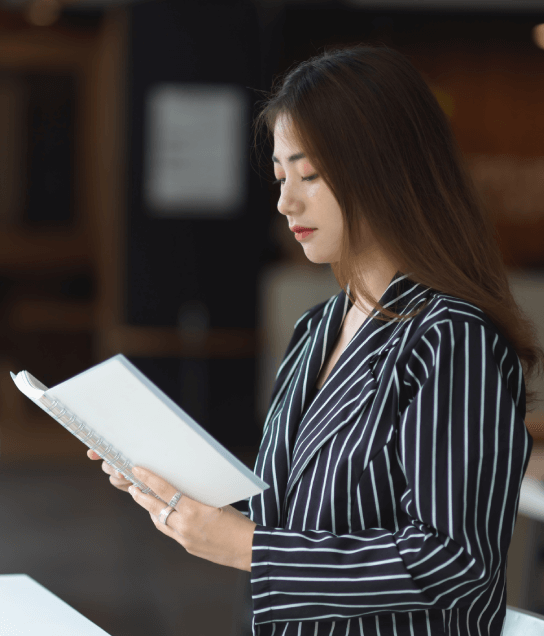 A translator provides confidential translation of personal documents to ensure client trust and secure privacy.