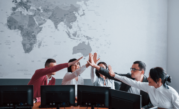 A customer benefiting from Houston translation service to connect local and global markets with accurate, expert translation.
