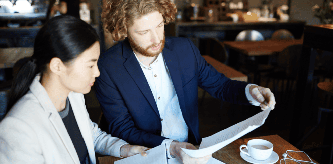 A business translating documents into French to improve corporate communication across international markets.