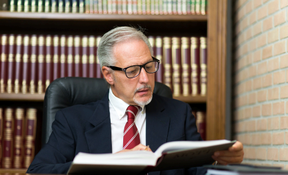 A paralegal checks a translated court filing as Minneapolis Translation Services keeps legal terms and dates consistent.
