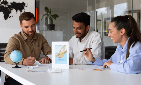 Banking translation experts offering diverse document translation services for banking and financial sectors.