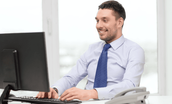 Customer using from expert translation bridging the language gap for international business success and communication.