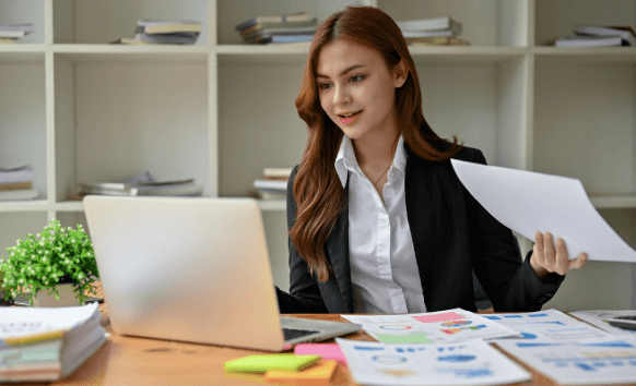 Professional translator working to ensure 99% accuracy in translating certified documents for legal purposes.