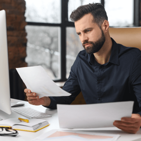 Translator working on various certificates using Greek translation services for accuracy and high-quality. Translator working on various certificates using Greek translation services for accuracy and high-quality.