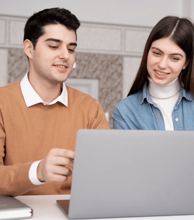 Customers benefiting from Indianapolis language translation services that bridge cultural gaps in the diverse community.