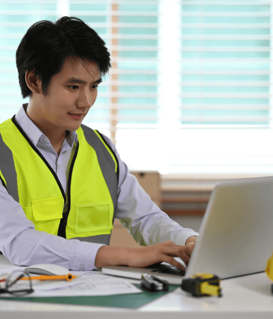 Industry worker benefiting from reliable industry specific translation services in Albuquerque for diverse sectors.