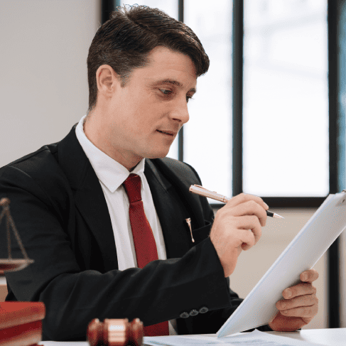 Legal translator working on italian translation services to deliver court documents, contracts, and records with clarity.