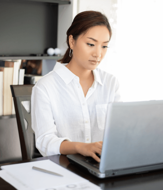 Translator delivers official submission using japanese translation services for immigration acceptance.