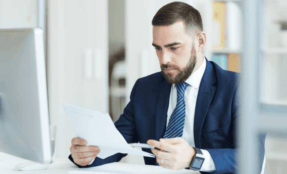 A translator works on Lease document translations to deliver secure and accurate legal agreements across languages.