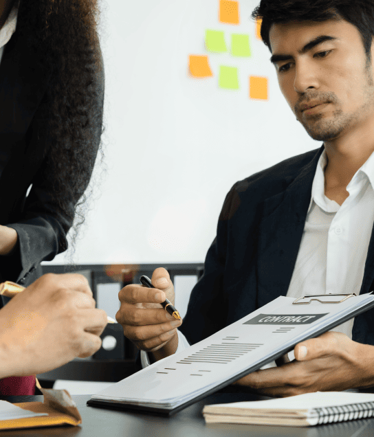 Translator carefully translating legal contracts accurately using reliable Chinese translation services for law firms. Translator carefully translating legal contracts accurately using reliable Chinese translation services for law firms.