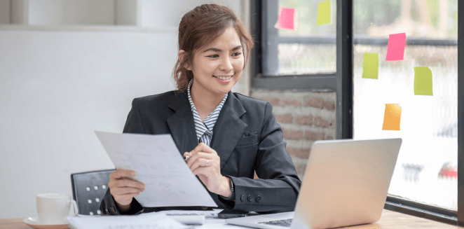 Client utilizing a professional legal translation service in Minneapolis to ensure critical documents like court filings.