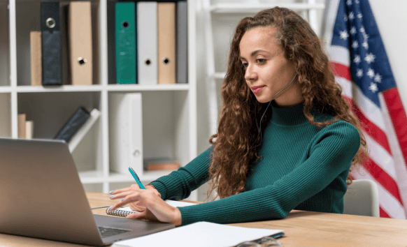 A translator ensuring accurate license translation, benefiting customers with legally compliant documents worldwide.