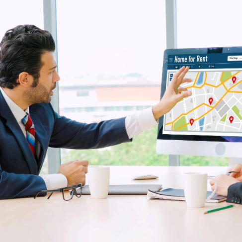 A developer reviews localized navigation labels as Calgary Translation Services completes website localization for Calgary.