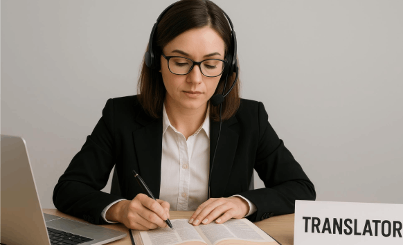 A translator proofreads major and rare language pages as Salt Lake City Translation Services keeps wording clear and natural.