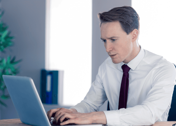 Customer using the best multilingual translation services, catering to businesses and individuals in a variety of languages.