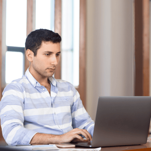 Customer using Orlando’s multilingual translation services bridge language gaps providing seamless communication for clients.