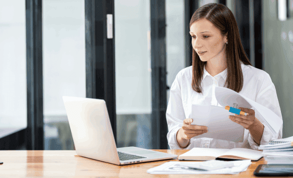 Customer illustrating seamless personal document translation in charlotte for official requirements.