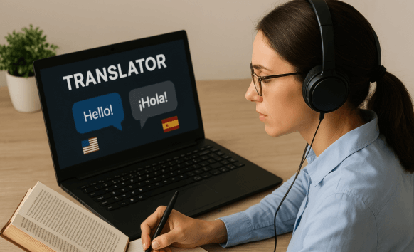 Translator providing student handbook translation service, ensuring accurate and culturally appropriate translations.
