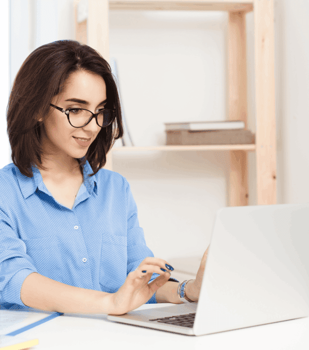 A client utilizing professional translation services near Columbia, ensuring accuracy and timely delivery for business.