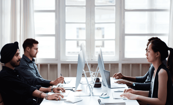 Team of translators providing quick translation with 24/7 support and rush delivery for accurate and affordable translations.