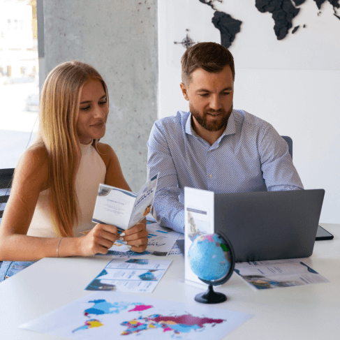 Client choosing our Dallas translation services for expert translators and affordable, high-quality translation solutions.