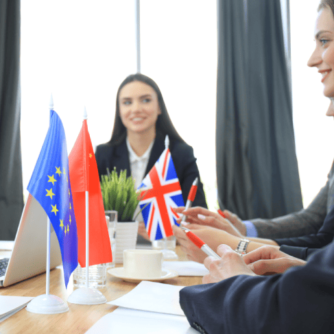 Customer receiving local and regional French translation services tailored to specific U.S. city requirements.