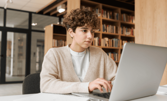 Student benefits from academic proofreading services in San Francisco, ensuring clarity and accuracy in research papers.