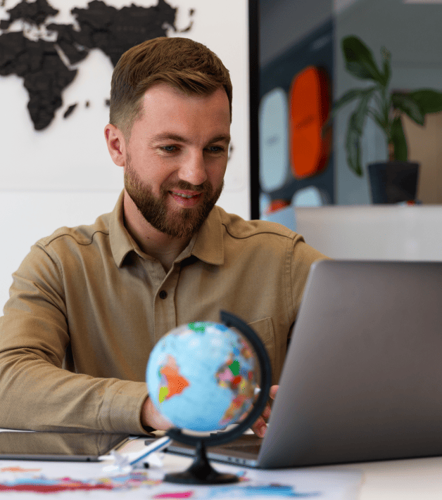 Travel professional working on the spanish translation services for website localization and landing pages.