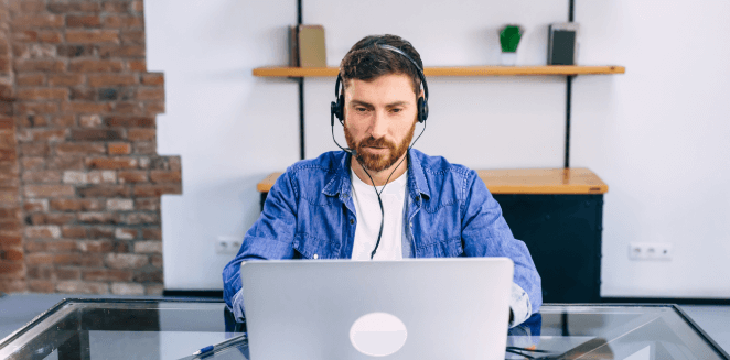 Client utilizing accurate transcription services for sensitive medical or legal content.