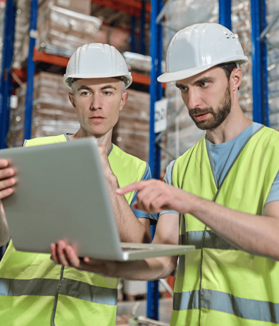 Industry workers using Survey translation services that cater to industry specific needs ensuring accurate communication.