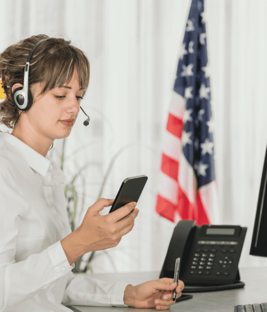 A translator localizing telecommunication equipment, ensuring accurate translation and customer satisfaction.