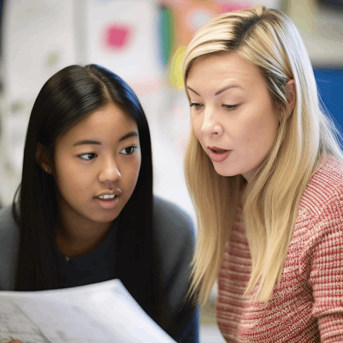 A team reviews translated questions on a whiteboard, applying Survey Translation Services with thorough quality checks.