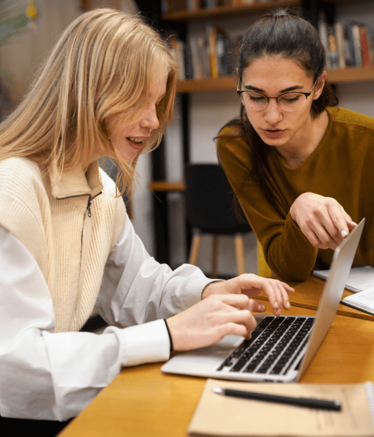 Translator working together, demonstrating translation services for university collaboration and international partnerships. Translator working together, demonstrating translation services for university collaboration and international partnerships.