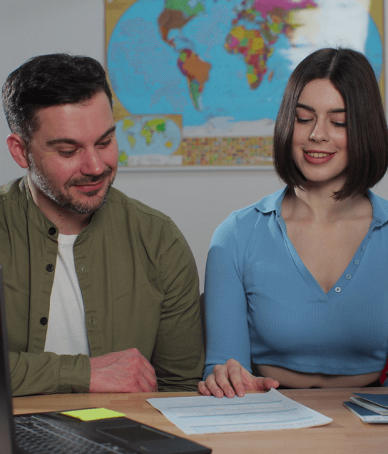 Customers trusting professional USCIS-certified translators for accurate bank statement translations.