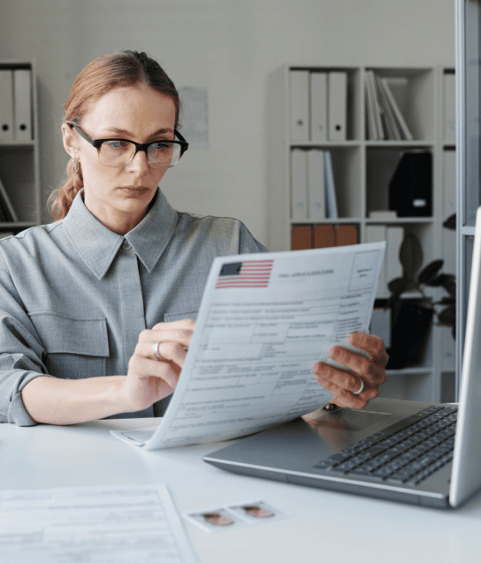 Translator offering USCIS certified translations, accurately translating birth certificates, transcripts, and vital records. Translator offering USCIS certified translations, accurately translating birth certificates, transcripts, and vital records.