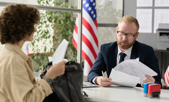 Translator providing notarized USCIS certified translations, delivering accurate certification for immigration submission. Translator providing notarized USCIS certified translations, delivering accurate certification for immigration submission.