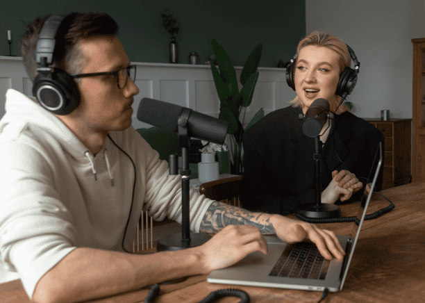 A voice artist recording for high-quality voice-over services, enhancing client communication across various projects. A voice artist recording for high-quality voice-over services, enhancing client communication across various projects.